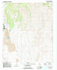 Download a high-resolution, GPS-compatible USGS topo map for Hurley East, NM (1992 edition)