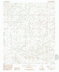 Download a high-resolution, GPS-compatible USGS topo map for Illinois Camp NE, NM (1985 edition)
