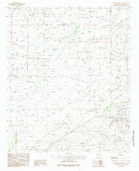 Download a high-resolution, GPS-compatible USGS topo map for Illinois Camp SE, NM (1985 edition)