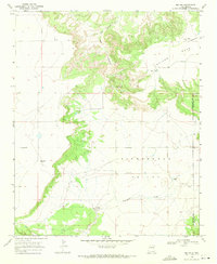 Download a high-resolution, GPS-compatible USGS topo map for Ima NW, NM (1971 edition)