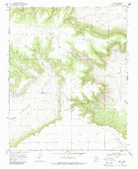 Download a high-resolution, GPS-compatible USGS topo map for Ima, NM (1987 edition)