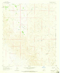 Download a high-resolution, GPS-compatible USGS topo map for Indian Draw, NM (1965 edition)