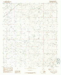 Download a high-resolution, GPS-compatible USGS topo map for Indian Flats, NM (1985 edition)