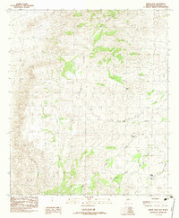 Download a high-resolution, GPS-compatible USGS topo map for Indian Peak, NM (1983 edition)