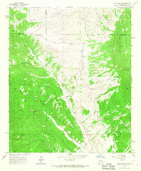 Download a high-resolution, GPS-compatible USGS topo map for Iron Mountain, NM (1967 edition)