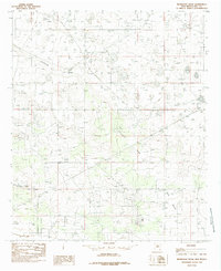Download a high-resolution, GPS-compatible USGS topo map for Ironhouse Draw, NM (1985 edition)