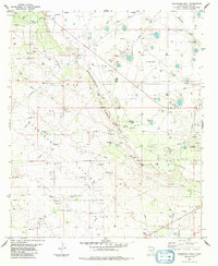Download a high-resolution, GPS-compatible USGS topo map for Ironhouse Well, NM (1984 edition)
