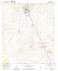 Download a high-resolution, GPS-compatible USGS topo map for Jal, NM (1980 edition)