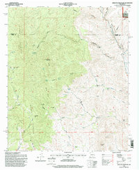 Download a high-resolution, GPS-compatible USGS topo map for Jaralosa Mountain, NM (1998 edition)
