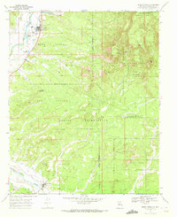 Download a high-resolution, GPS-compatible USGS topo map for Jemez Pueblo, NM (1972 edition)
