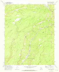 Download a high-resolution, GPS-compatible USGS topo map for Jemez Springs, NM (1973 edition)