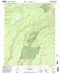 Download a high-resolution, GPS-compatible USGS topo map for Jemez Springs, NM (2003 edition)