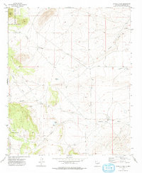Download a high-resolution, GPS-compatible USGS topo map for Jicarilla Peak, NM (1978 edition)