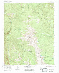 Download a high-resolution, GPS-compatible USGS topo map for Jicarita Peak, NM (1987 edition)