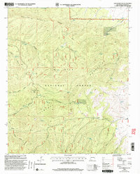 Download a high-resolution, GPS-compatible USGS topo map for John Kerr Peak, NM (2002 edition)