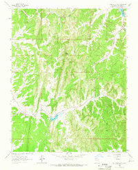 Download a high-resolution, GPS-compatible USGS topo map for John Mills Lake, NM (1966 edition)