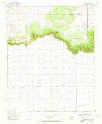 Download a high-resolution, GPS-compatible USGS topo map for Jordan, NM (1973 edition)