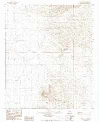 preview thumbnail of historical topo map of Sierra County, NM in 1989