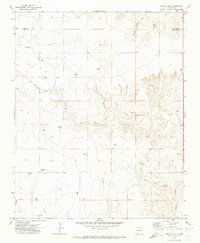 Download a high-resolution, GPS-compatible USGS topo map for Kerlin Hill, NM (1982 edition)
