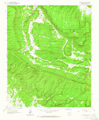 Download a high-resolution, GPS-compatible USGS topo map for Kettner Canyon, NM (1965 edition)