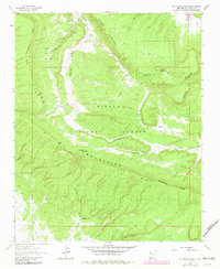 Download a high-resolution, GPS-compatible USGS topo map for Kettner Canyon, NM (1981 edition)