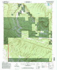 Download a high-resolution, GPS-compatible USGS topo map for Kettner Canyon, NM (1997 edition)