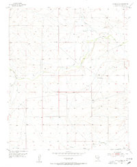 preview thumbnail of historical topo map of Chaves County, NM in 1955