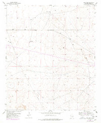 preview thumbnail of historical topo map of Chaves County, NM in 1951