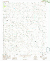 preview thumbnail of historical topo map of Santa Fe County, NM in 1986