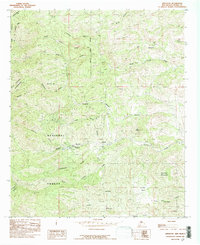 Download a high-resolution, GPS-compatible USGS topo map for Kingston, NM (1985 edition)