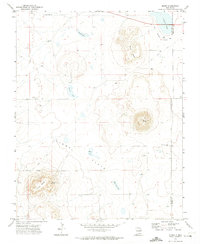 Download a high-resolution, GPS-compatible USGS topo map for Kiowa, NM (1974 edition)