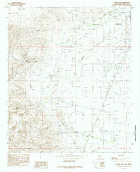 Download a high-resolution, GPS-compatible USGS topo map for Kitchen Cove, NM (1985 edition)