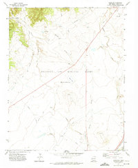 Download a high-resolution, GPS-compatible USGS topo map for Koehler, NM (1974 edition)