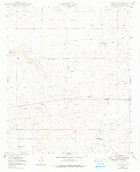 1949 Map of Chaves County, NM, 1990 Print