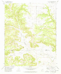 preview thumbnail of historical topo map of Harding County, NM in 1978