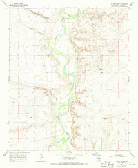 Download a high-resolution, GPS-compatible USGS topo map for La Espia Peak, NM (1971 edition)