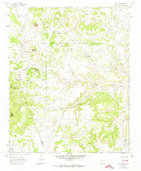 Download a high-resolution, GPS-compatible USGS topo map for La Gotera, NM (1974 edition)