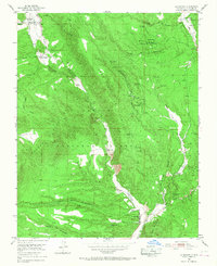 Download a high-resolution, GPS-compatible USGS topo map for La Madera, NM (1968 edition)