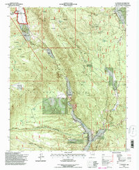 Download a high-resolution, GPS-compatible USGS topo map for La Madera, NM (1997 edition)
