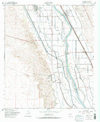 Download a high-resolution, GPS-compatible USGS topo map for La Mesa, NM (1979 edition)