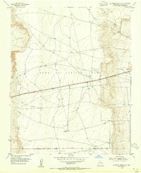 Download a high-resolution, GPS-compatible USGS topo map for La Mesita Negra SE, NM (1955 edition)