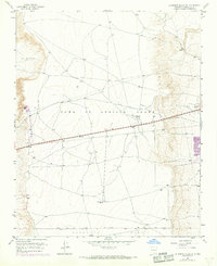 Download a high-resolution, GPS-compatible USGS topo map for La Mesita Negra SE, NM (1969 edition)