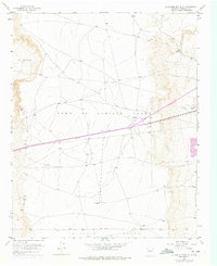 Download a high-resolution, GPS-compatible USGS topo map for La Mesita Negra SE, NM (1975 edition)