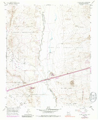 Download a high-resolution, GPS-compatible USGS topo map for La Mesita Negra, NM (1986 edition)