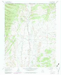 Download a high-resolution, GPS-compatible USGS topo map for La Plata, NM (1983 edition)