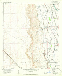Download a high-resolution, GPS-compatible USGS topo map for La Union, NM (1962 edition)