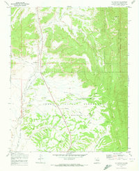 Download a high-resolution, GPS-compatible USGS topo map for La Ventana, NM (1973 edition)