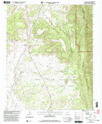preview thumbnail of historical topo map of Sandoval County, NM in 2002