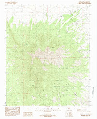 preview thumbnail of historical topo map of Socorro County, NM in 1985
