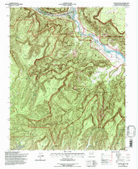 Download a high-resolution, GPS-compatible USGS topo map for Laguna Peak, NM (1997 edition)